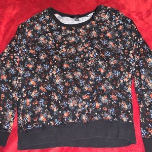 Forever 21 floral sweater!